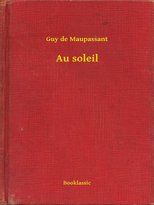 cover image of Au soleil